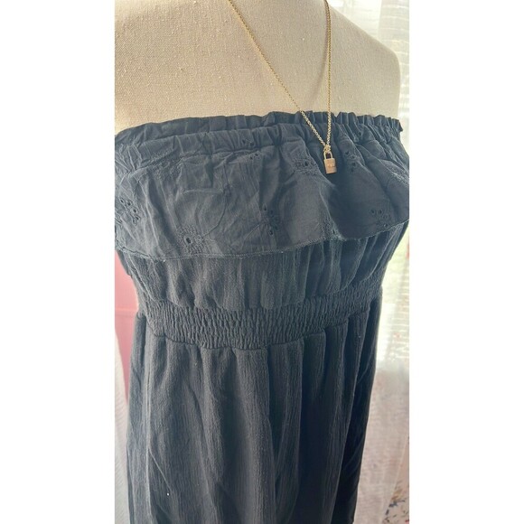 Eyeshadow Maxi Dress Black Size M - Picture 4 of 4